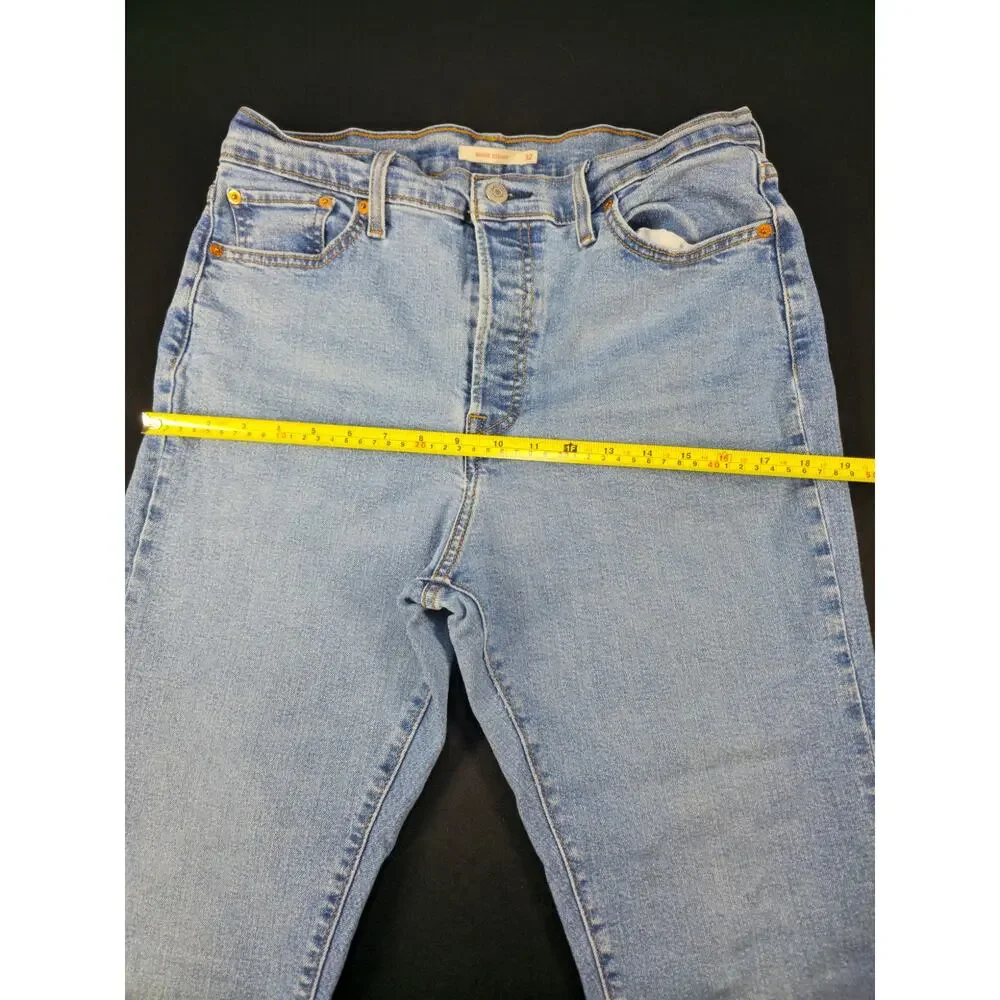 Levi's 550 Relaxed Fit Jeans Mens W32 L28 Light Wash Denim Straight Leg